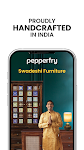 screenshot of Pepperfry Furniture Store