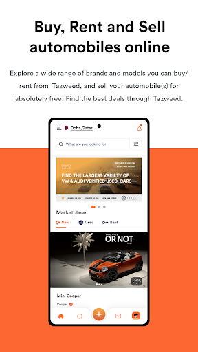 Android application Tazweed -Bid, Buy, Sell & Rent screenshort