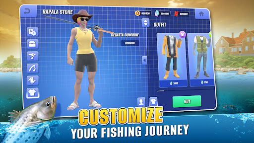 Rapala Fishing Mod Mở Khóa Tất Cả