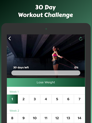 Screenshot of Jump Rope Workout Plan