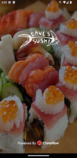 Android application Dave's Sushi screenshort