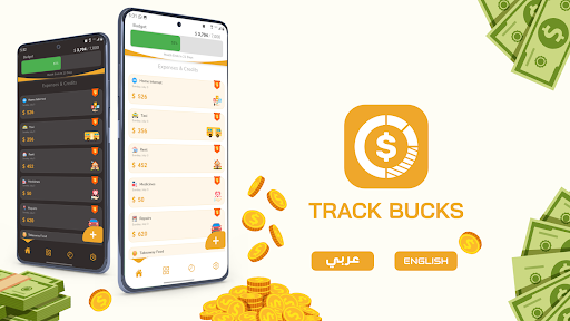 Android application Track Bucks - Manage Spendings screenshort