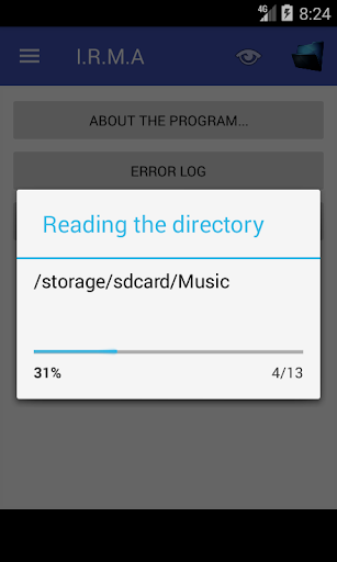 Android application Irma - MP3 tags & multi logos screenshort