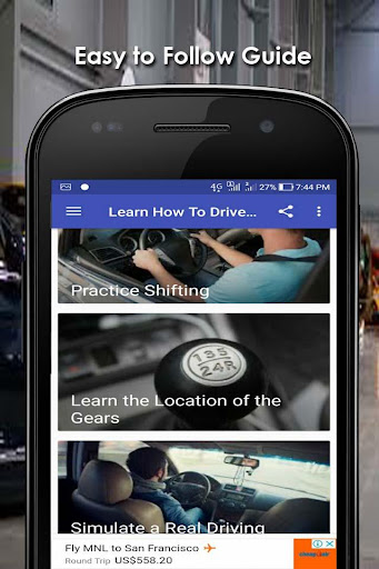 Learn How To Drive  Manual Car