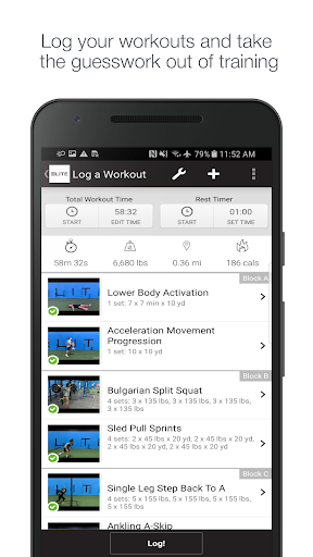 Elite Speed Training Screen 2