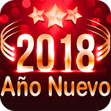Año nuevo 2018 icon
