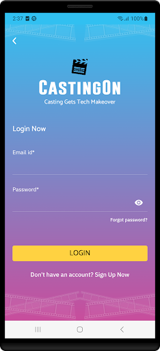 CASTINGON Screen 2