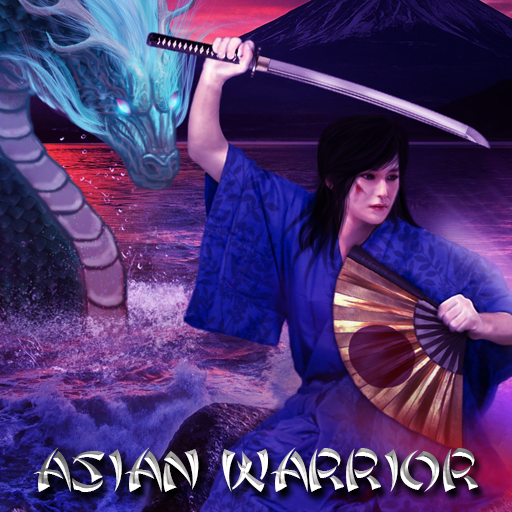 Asian Warrior Go Locker theme logo
