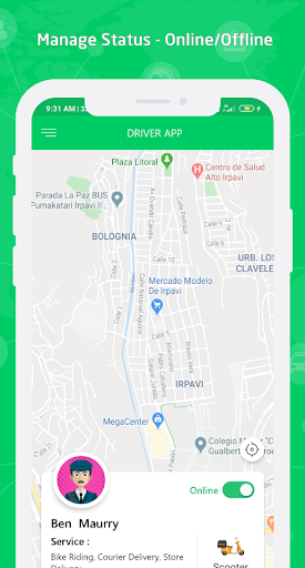 Android application Link Driver screenshort