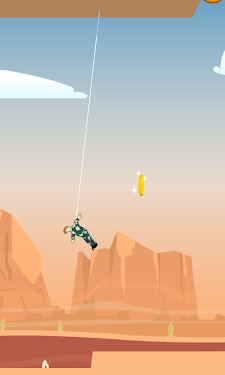 #1. Hanger Guy: Rope Jump (Android) By: Playflow Games