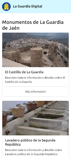 Android application La Guardia Digital screenshort