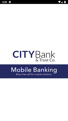 Android application City Bank & Trust Co NE screenshort
