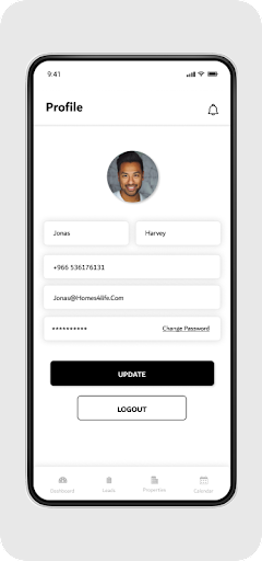 Homes4Life CRM Screen 2