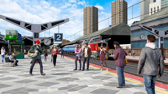 Train Simulator 3D Games