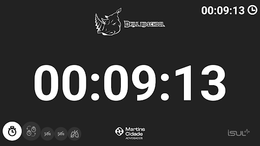 Android application JiuJitsuTimer TV - Drill BJJ screenshort