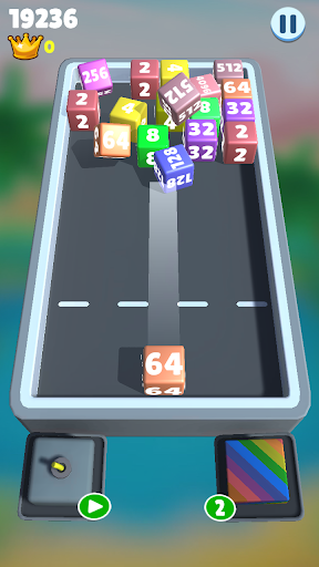 Android application Block Match 3D - 2048 screenshort