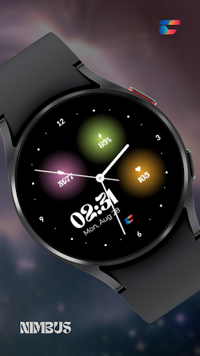 Nimbus: Minimal Galaxy Face Screen 3