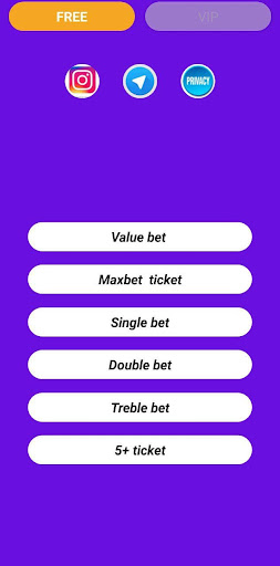 Daily Betting tips  Vip Predictions