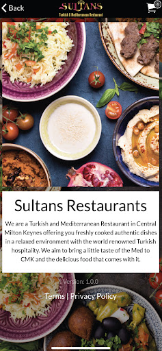 Sultans Restaurant Mk Screen 2