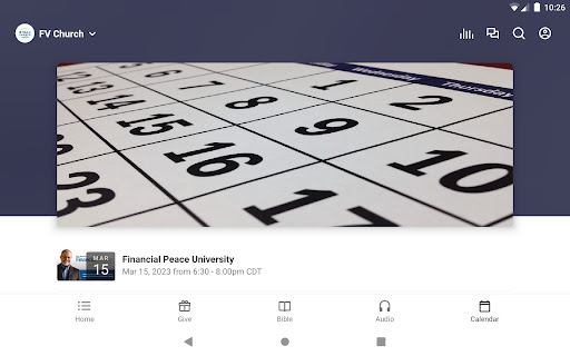 Screenshot of Fox Valley Church WI