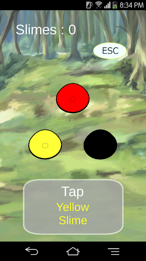 Android application SlimeQuest screenshort