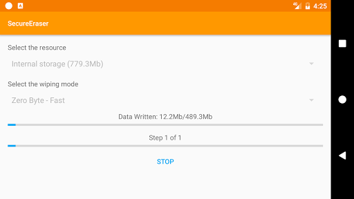 SecureEraser Screen 3