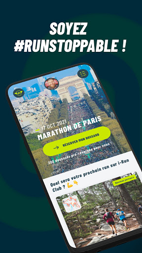 Android application i-Run Club screenshort