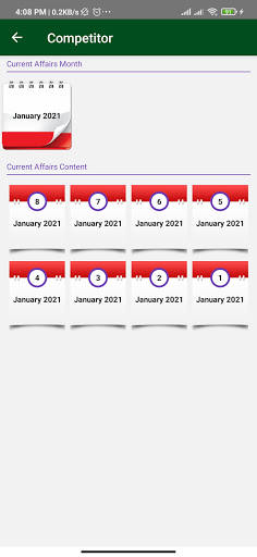 Competitor : Cracking Competit Screen 2