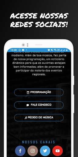 Estância Web Rádio Screen 3