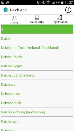 DeichApp Artlenburg Screen 3