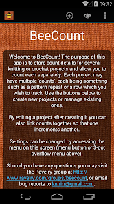 BeeCount Knitting Counter  screenshots 1