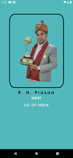 Android application R. N. Prasad screenshort
