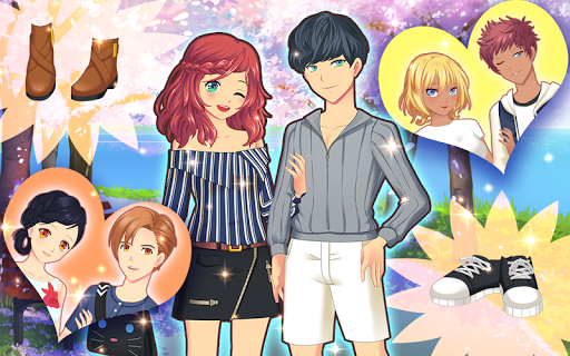 Anime Couples Dress Up Game 1.0.9 screenshots 8