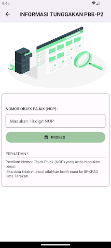 SMART PBB Tarakan Screen 2