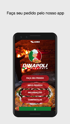 Android application Dinapoli Pizzaria screenshort