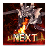 Fire Dragon Next 3D LWP icon