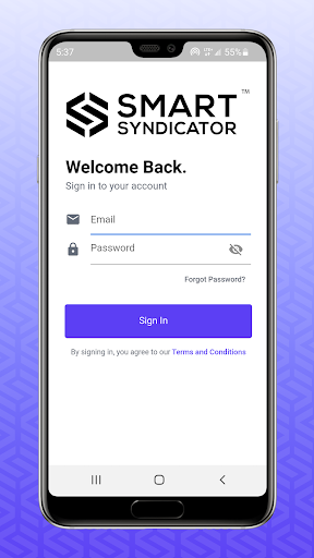 Android application Smart Syndicator screenshort