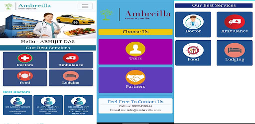 Android application Ambreilla screenshort