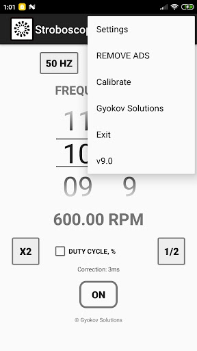 Screenshot of Stroboscope Engineer