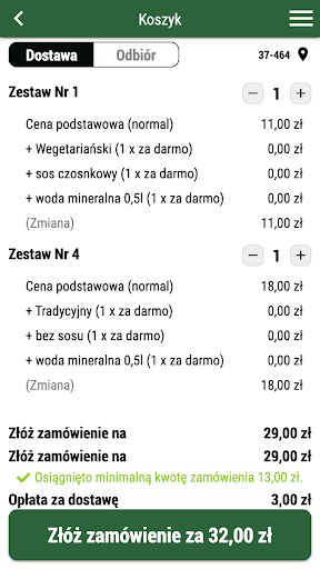 Oryginalny Turecki Kebab Screen 2