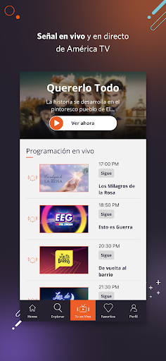 América tvGO Screen 3