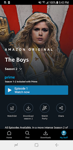 Amazon Prime Video screenshot 2