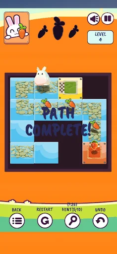 Unroll Rabbit fantastic - Screenshot 2