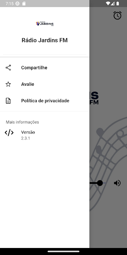 Rádio Jardins FM Screen 2