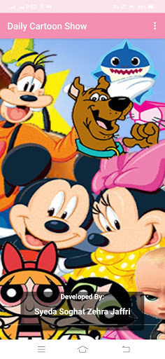 Android application Daily Cartoon Show screenshort
