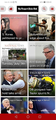 Android application The Newport Plain Talk screenshort