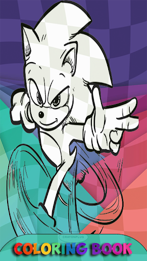 Coloring Sonicbook hedgehog Screen 2