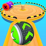 Sky Rolling Ball Going Run 3D icon