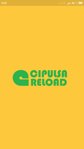 Android application CiPulsa Reload screenshort