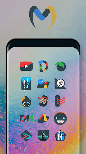 Material UI Dark Icon Pack Screen 3